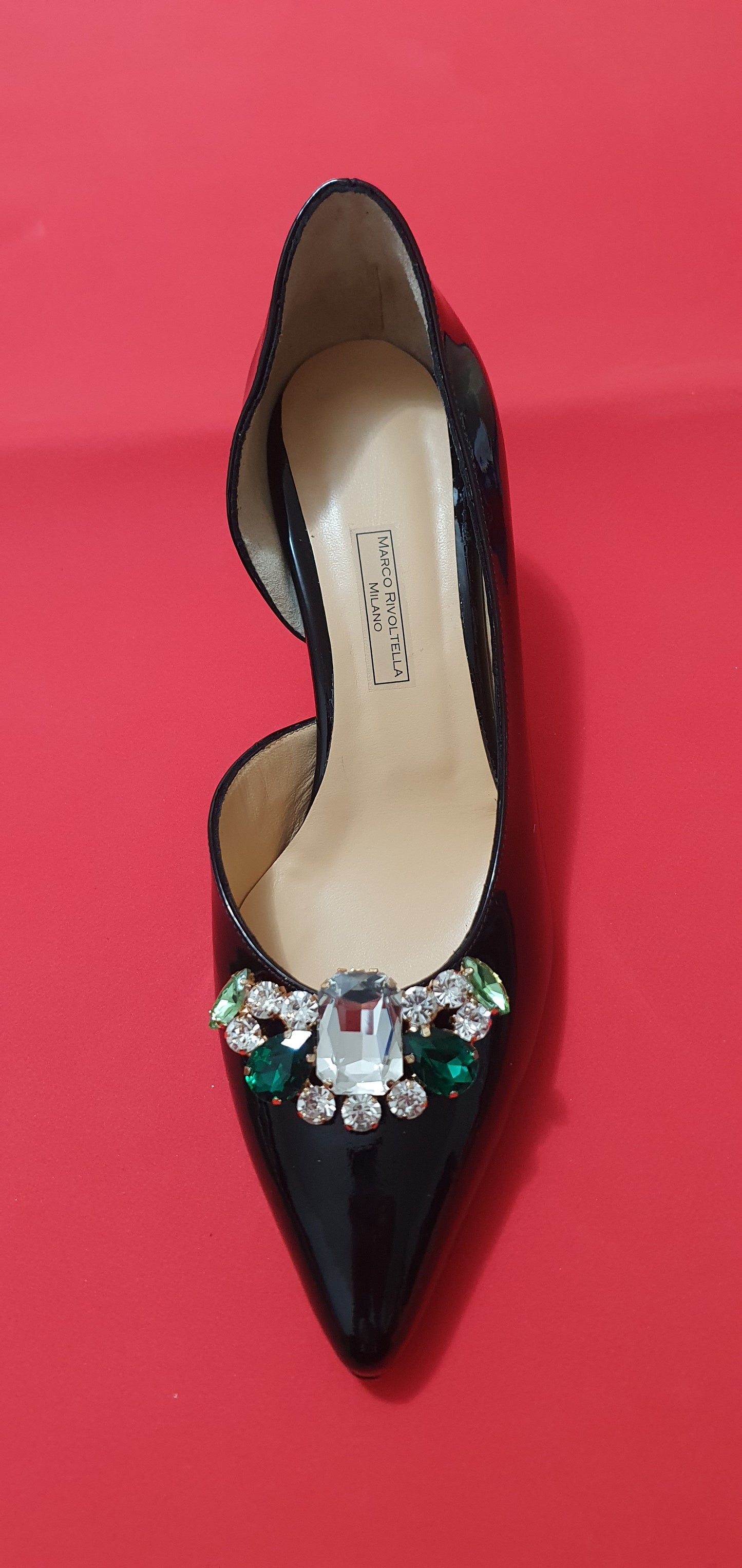 Gioiello per scarpa Smeraldo